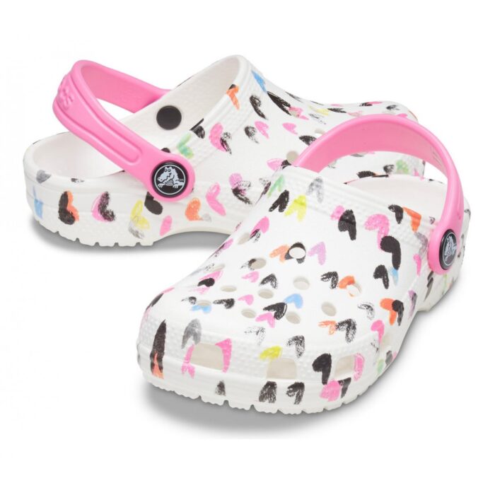 CROCS - CLASSIC HEART PRINT CLOG T - immagine 7