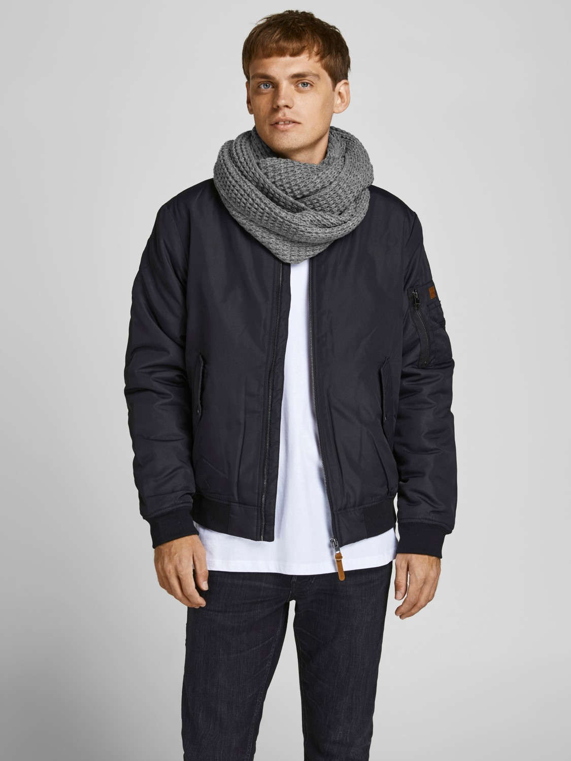 image_13788-3.jpg JACK&JONES - JACWAFFLE KNIT TUBE - 12127829 - immagine 1