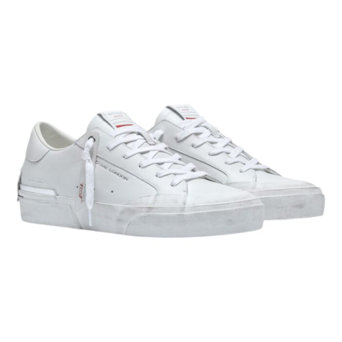 CRIME LONDON - RECUT LOW WHITE 17051PP6B - immagine 2