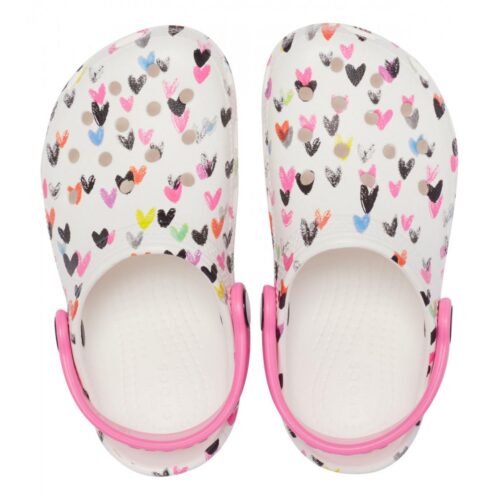 CROCS - CLASSIC HEART PRINT CLOG T - immagine 3