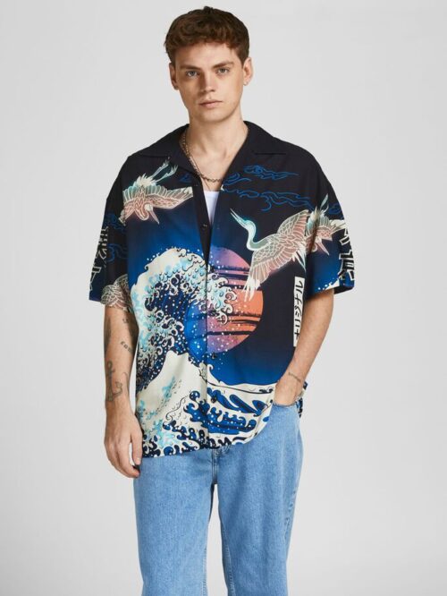 JACK&JONES - JORWAVE RESORT SHIRT 12210747 - immagine 3